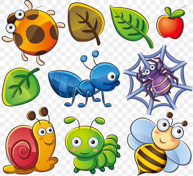 Cartoon Insect Clip Art, PNG, 1622x1481px, Beetle, Antenna, Artwork, Bee, Cartoon Download Free