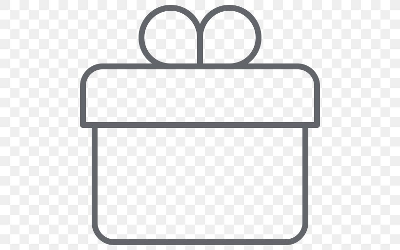 Gift Symbol Birthday Holiday, PNG, 512x512px, Gift, Area, Bank Holiday, Birthday, Black And White Download Free