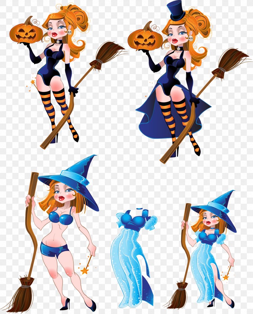 Halloween Witchcraft Clip Art, PNG, 1719x2134px, Witchcraft, Art, Cartoon, Clip Art, Costume Download Free