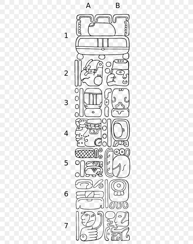 Mesoamerican Long Count Calendar Maya Civilization Chichen Itza, PNG, 320x1035px, Mesoamerica, Area, Auto Part, Black And White, Calendar Download Free