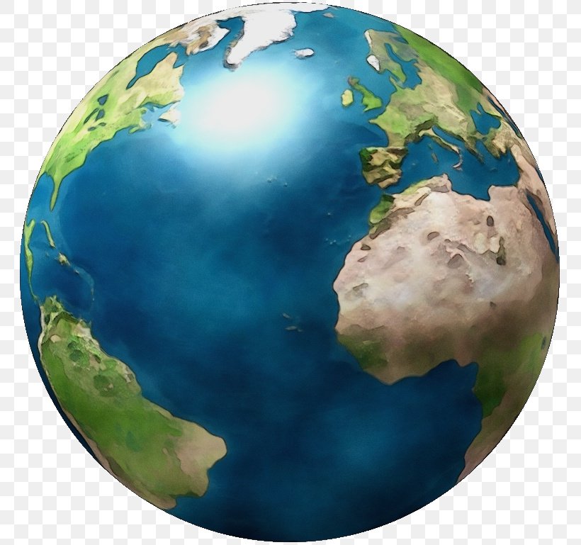 Planet Earth, PNG, 772x769px, Watercolor, Astronomical Object, Atmosphere, Earth, Globe Download Free