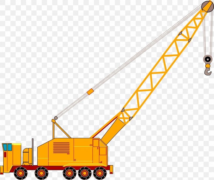 Crane Drawing Heavy Machinery Clip Art, PNG, 2363x1990px, Crane, Animation, Area, Can Stock Photo, Construction Equipment Download Free