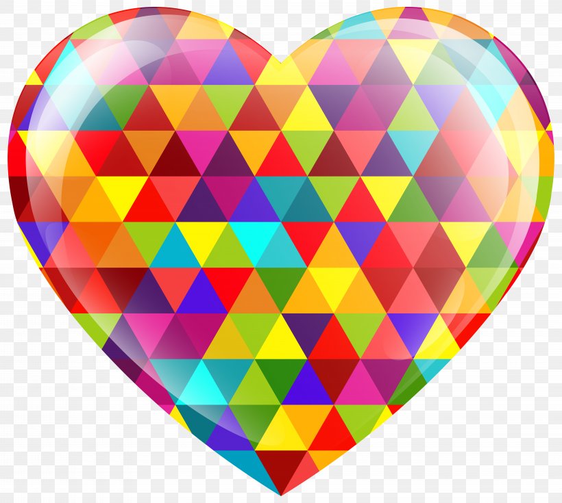 Heart Color Desktop Wallpaper Clip Art, PNG, 8000x7171px, Heart, Art Museum, Color, Magenta, Mosaic Download Free