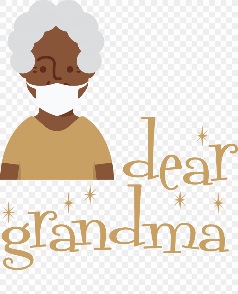 Hello Grandma Dear Grandma, PNG, 2435x3000px, Logo, Behavior, Cartoon, Happiness, Human Download Free
