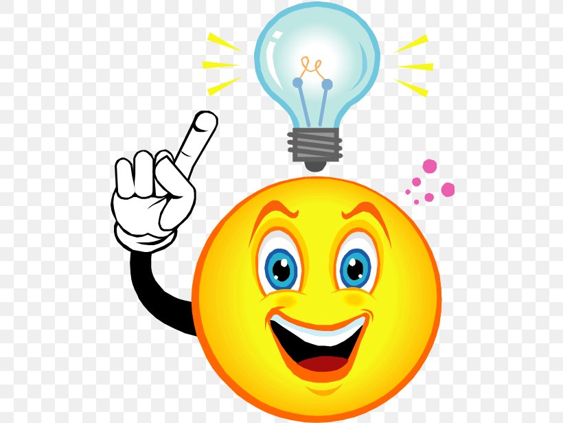 Incandescent Light Bulb Smiley Emoticon Clip Art, PNG, 616x616px, Light, Electric Light, Emoji, Emoticon, Eureka Effect Download Free