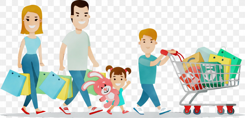People Child Cartoon Sharing Playing With Kids, PNG, 3000x1452px, Family Day, Cartoon, Child, Family, Fun Download Free