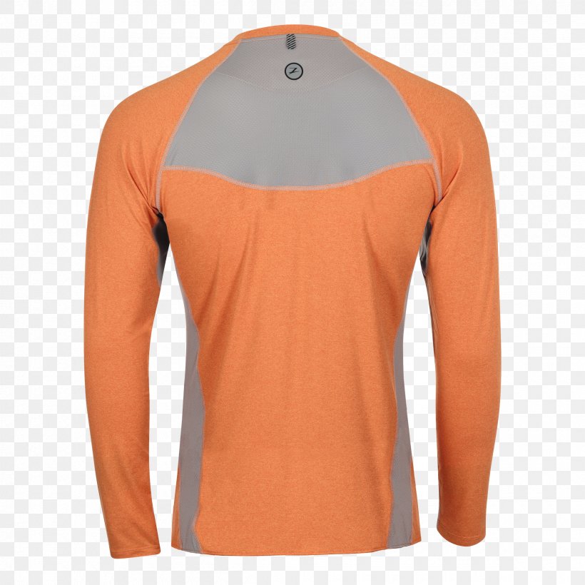 Sleeve Shoulder Product, PNG, 2400x2400px, Sleeve, Active Shirt, Long Sleeved T Shirt, Neck, Orange Download Free