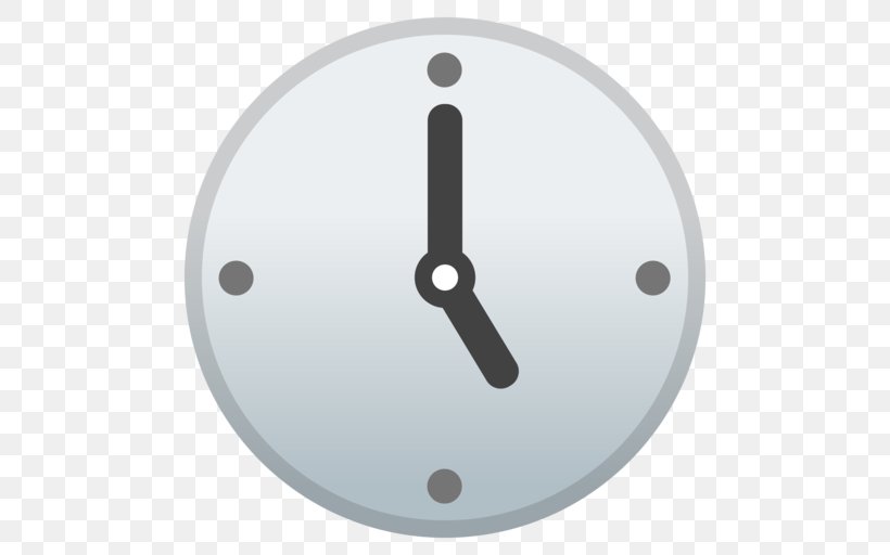 Emoji Symbol Clock, PNG, 512x512px, Emoji, Clock, Clock Face, Emojipedia, Hour Download Free
