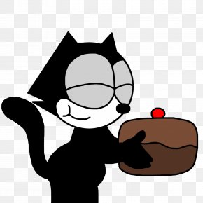 Felix The Cat Chocolate Cake Cartoon Png 1124x710px Cat Animation Art Black And White Black Cat Download Free