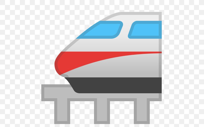 Monorail Train Rail Transport Emoji, PNG, 512x512px, Monorail, Electric Blue, Emoji, Emojipedia, Logo Download Free
