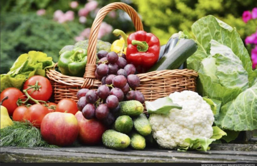 Organic Food Fruit Vegetable Basket, PNG, 1110x715px, Organic Food, Basket, Diet, Diet Food, Eating Download Free