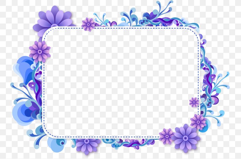 Picture Frames Desktop Wallpaper Clip Art, PNG, 750x541px, Picture Frames, Animation, Art, Blue, Decorative Arts Download Free