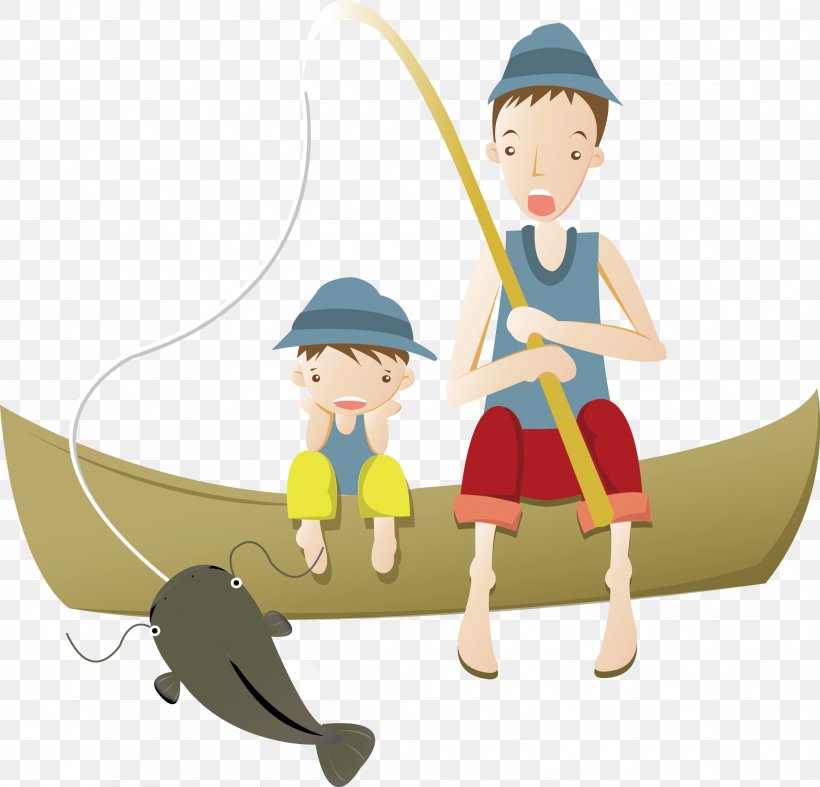 Angling Fishing Illustration, PNG, 1984x1905px, Angling, Art, Boy, Cartoon, Child Download Free