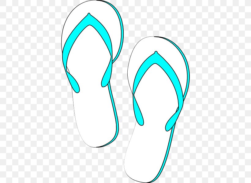 Clip Art Shoe Flip-flops Openclipart Image, PNG, 420x598px, Shoe, Aqua, Area, Artwork, Blue Download Free