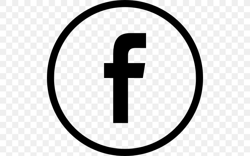 Facebook Logo, PNG, 512x512px, Facebook, Area, Black And White, Button, Like Button Download Free
