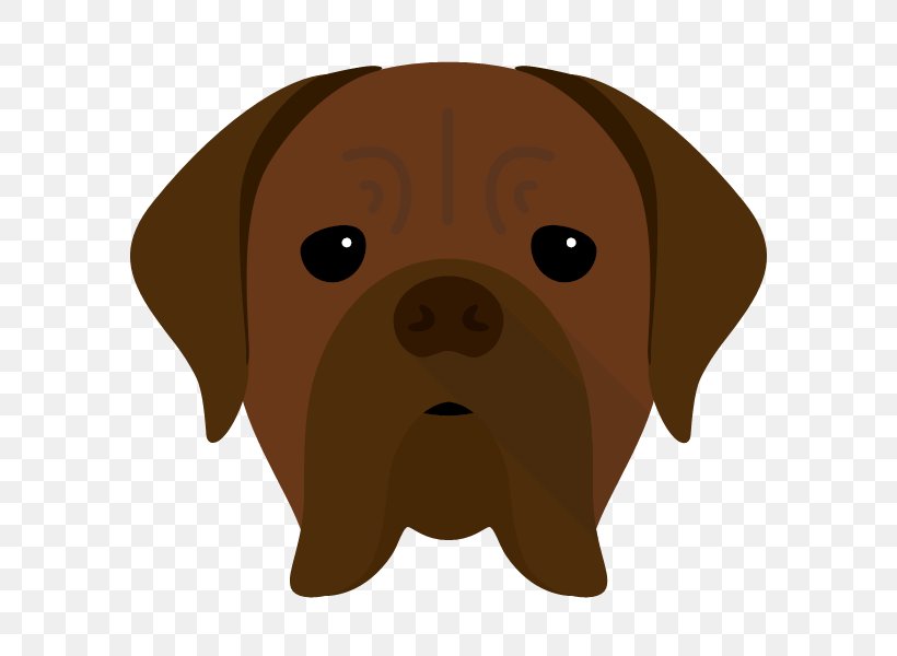 Dogue De Bordeaux Dog Breed Dogo Snout, PNG, 600x600px, Dogue De Bordeaux, Bedsnbiscuits, Breed, Canidae, Carnivore Download Free