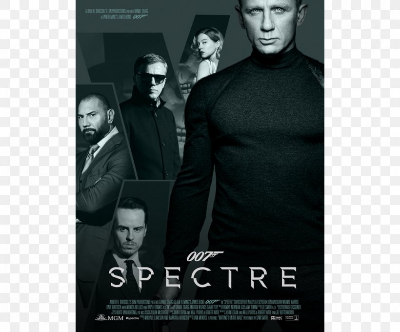 James Bond Spectre Ian Fleming Ernst Stavro Blofeld Poster, PNG, 1000x830px, James Bond, Action Film, Album Cover, Art, Black And White Download Free
