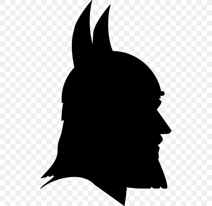 Silhouette Viking Clip Art, PNG, 509x800px, Silhouette, Black, Black And White, Cartoon, Fictional Character Download Free