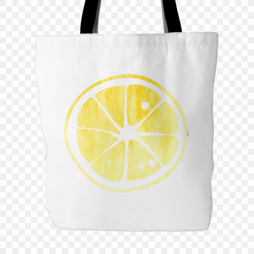 Tote Bag Yellow, PNG, 1024x1024px, Tote Bag, Bag, Geek, Handbag, Inch Download Free