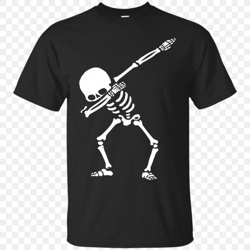 T-shirt Hoodie Dab Skeleton, PNG, 1155x1155px, Tshirt, Black, Brand, Clothing, Clothing Sizes Download Free