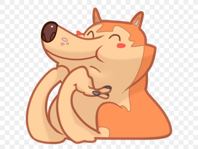 Dog Whiskers Sticker Telegram Emoji, PNG, 618x618px, Watercolor, Cartoon, Flower, Frame, Heart Download Free