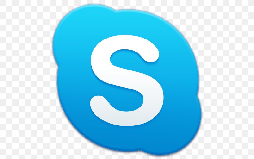 Blue Text Symbol Aqua, PNG, 512x512px, Skype, Aqua, Azure, Blue, Electric Blue Download Free