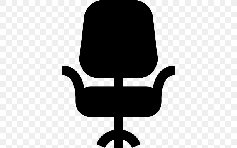 Chair Furniture, PNG, 512x512px, Chair, Black And White, Couch, Furniture, Office Desk Chairs Download Free