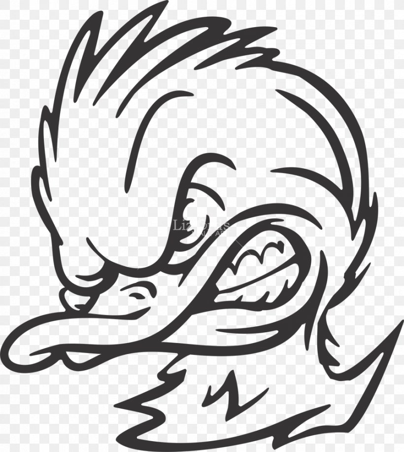 Donald Duck Daisy Duck Daffy Duck Clip Art, PNG, 894x1000px, Donald Duck, Art, Artwork, Black, Black And White Download Free