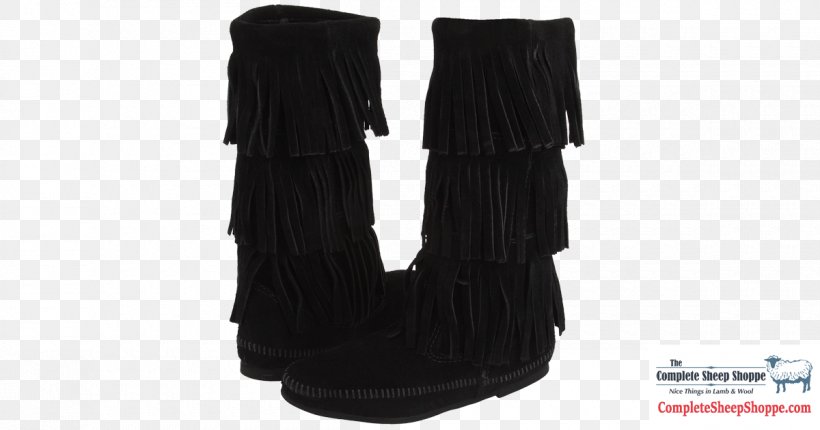 Minnetonka Boot Moccasin Fringe Suede, PNG, 1200x630px, Minnetonka, Black, Boot, Calf, Clothing Download Free