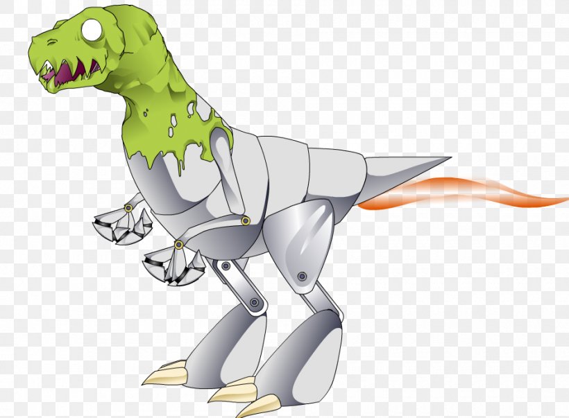 Tyrannosaurus Velociraptor, PNG, 940x692px, Tyrannosaurus, Animal, Animal Figure, Animated Cartoon, Cartoon Download Free