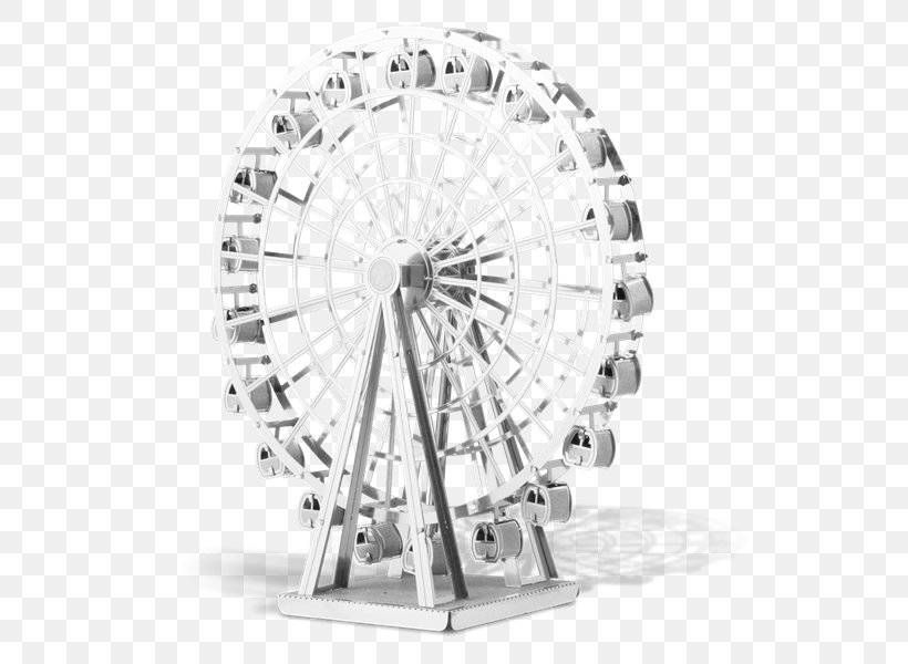 Ferris Wheel Car Metal Ford Model T, PNG, 600x600px, Ferris Wheel, Bicycle, Bicycle Wheels, Black And White, Car Download Free