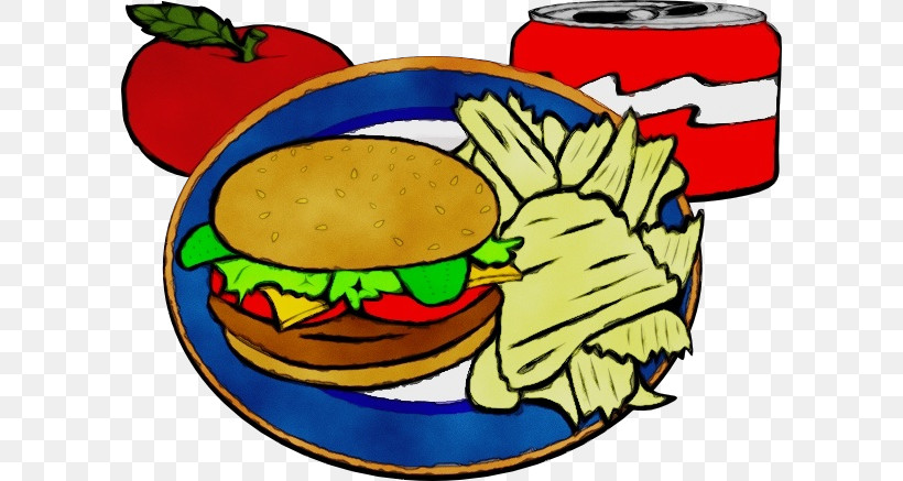 Hamburger, PNG, 600x437px, Watercolor, American Food, Appetizer, Bacon Sandwich, Breakfast Sandwich Download Free