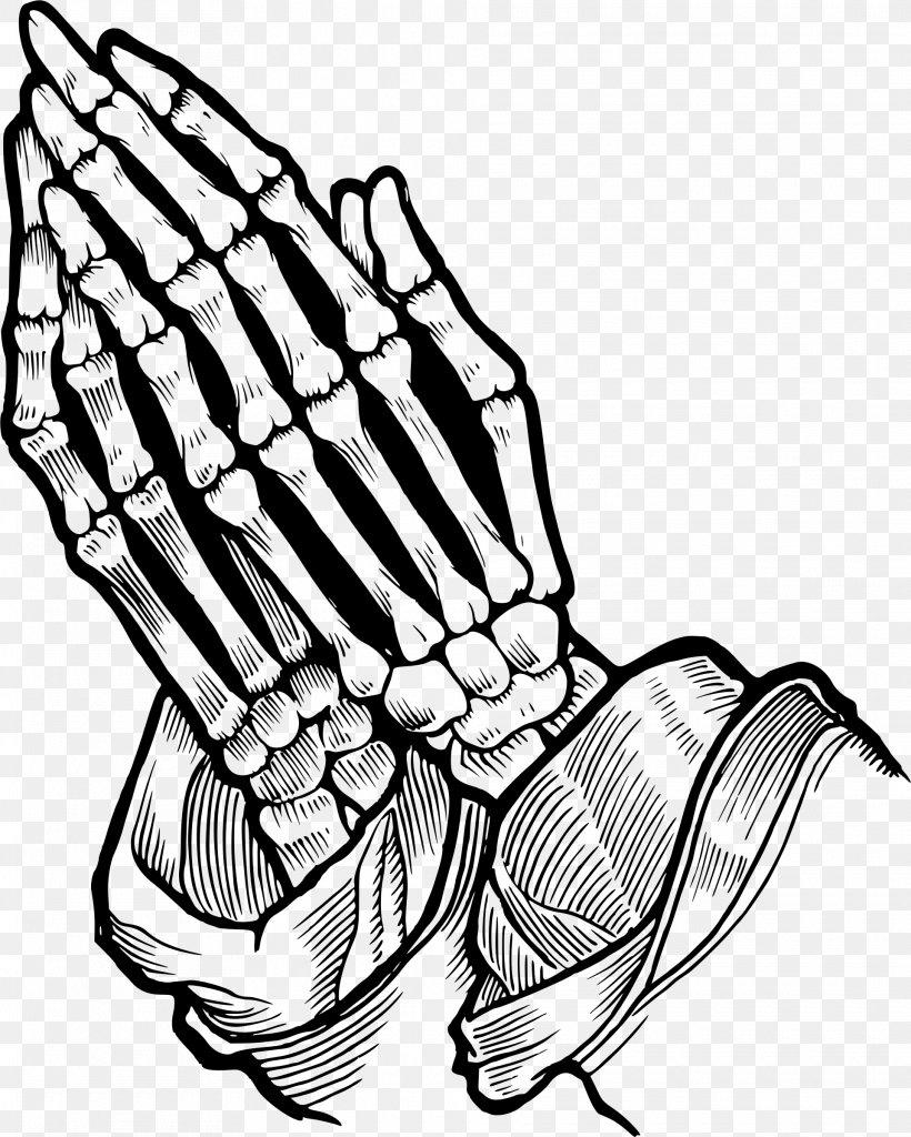 Praying Hands Human Skeleton Drawing Prayer, PNG, 1920x2399px, Praying Hands, Arm, Artwork, Black And White, Bone Download Free