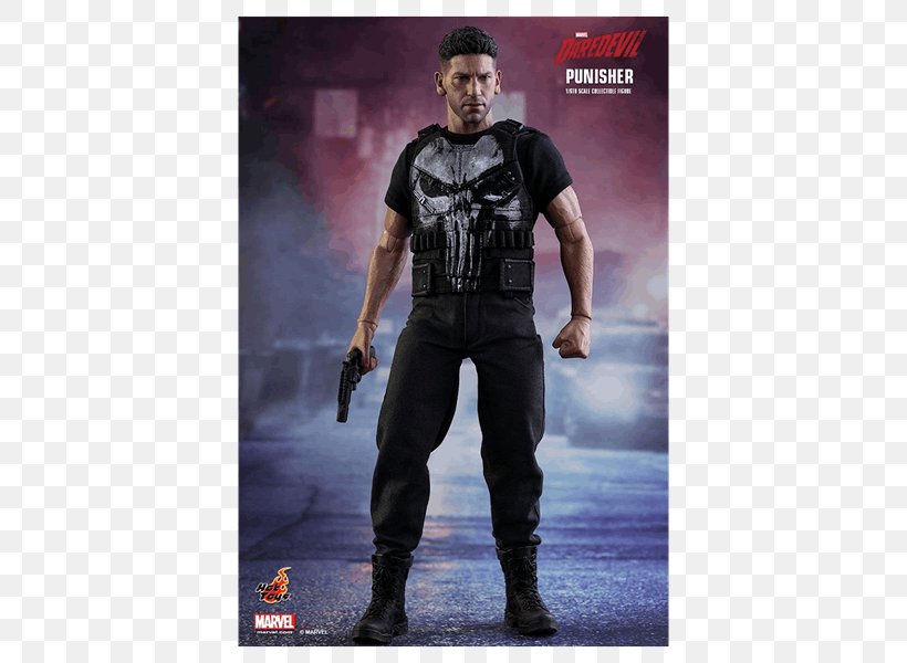 Punisher Hot Toys Limited 1:6 Scale Modeling Action & Toy Figures Sideshow Collectibles, PNG, 600x600px, 16 Scale Modeling, Punisher, Action Figure, Action Toy Figures, Daredevil Download Free