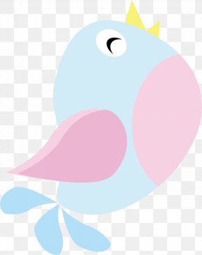 Blue Cartoon Bird - Bird Cartoon Blue PNG