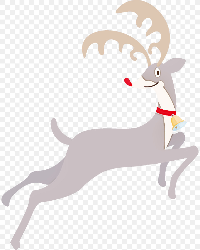Reindeer Christmas Reindeer Christmas, PNG, 808x1024px, Reindeer, Animal Figure, Animation, Cartoon, Christmas Download Free