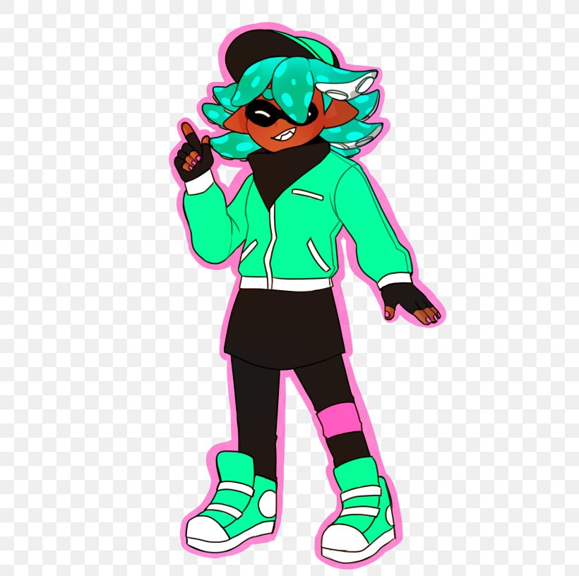 Splatoon 2 Clip Art Drawing Illustration, PNG, 612x816px, Splatoon, Art, Boy, Clothing, Computer Download Free