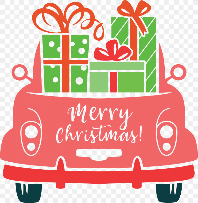 Merry Christmas Car, PNG, 2932x3000px, Merry Christmas Car, Vehicle Download Free