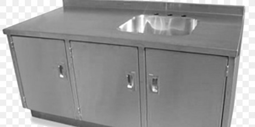 Sink Cabinetry Kitchen Cabinet Stainless Steel Png 863x430px