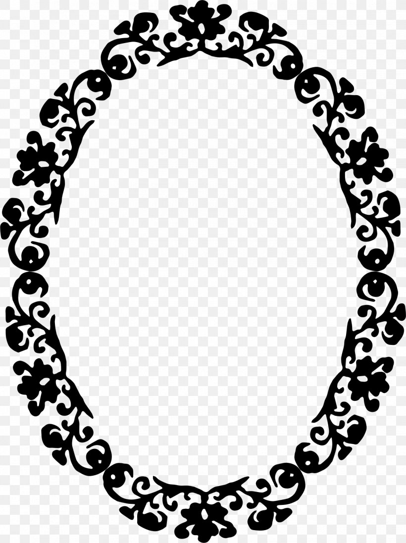 Borders And Frames Black And White Ornament Clip Art, PNG, 1545x2067px, Borders And Frames, Black, Black And White, Body Jewelry, Cartoon Download Free