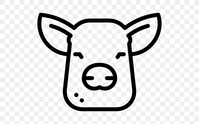Domestic Pig Snout Clip Art, PNG, 512x512px, Domestic Pig, Black And White, Eyewear, Head, Line Art Download Free
