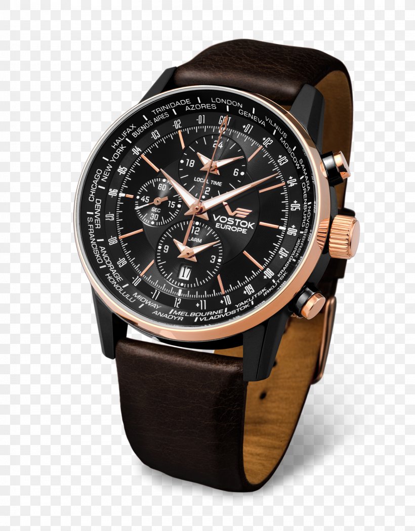 GAZ-14 Vostok Watches Vostok Europe, PNG, 1599x2048px, Vostok Watches, Automatic Watch, Brand, Brown, Chronograph Download Free