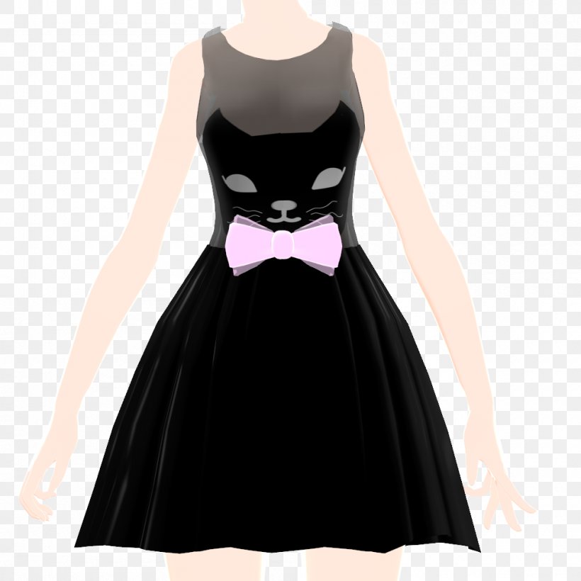 Little Black Dress DeviantArt Clothing Formal Wear, PNG, 1000x1000px, Watercolor, Cartoon, Flower, Frame, Heart Download Free