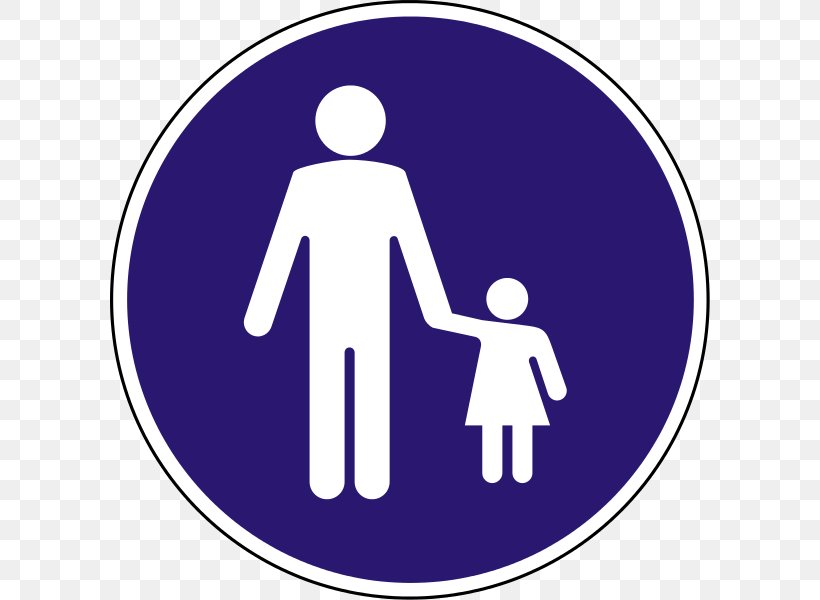 Vector Graphics Traffic Sign Royalty-free Pedestrian Image, PNG, 600x600px, Traffic Sign, Area, Blue, Brand, Logo Download Free