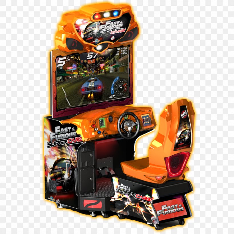 Fast & Furious: SuperCars The Fast And The Furious: Drift Cruis'n USA Arcade Game, PNG, 1000x1000px, Fast Furious Supercars, Amusement Arcade, Arcade Game, Electronics, Eugene Jarvis Download Free