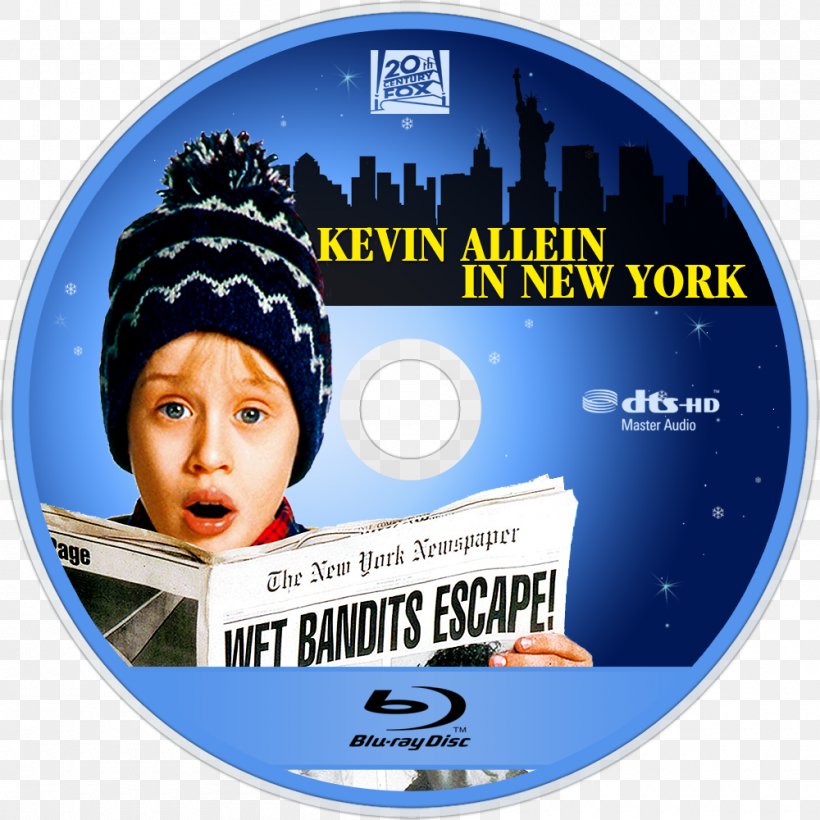 Home Alone 2: Lost In New York Home Alone Film Series DVD Blu-ray Disc, PNG, 1000x1000px, Home Alone 2 Lost In New York, Bluray Disc, Brand, Comedy, Daniel Stern Download Free