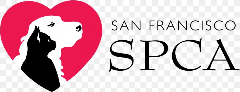 San Francisco SPCA Dog Logo Society For The Prevention Of Cruelty To Animals, PNG, 3120x1199px, San Francisco, Adoption, Animal, Brand, Dog Download Free