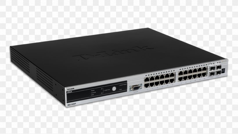 Small Form-factor Pluggable Transceiver Gigabit Ethernet Network Switch Power Over Ethernet Port, PNG, 1664x936px, 10 Gigabit Ethernet, Gigabit Ethernet, Computer Network, Dlink, Electronic Device Download Free
