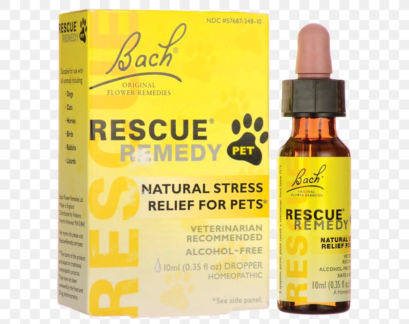 Bach Flower Remedies Dog Rescue Remedy Stress Health, PNG, 650x650px, Bach Flower Remedies, Alcohol, Dog, Edward Bach, Fear Download Free