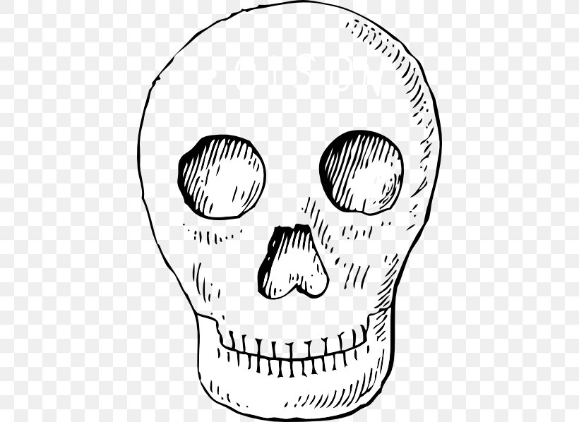 Calavera Skull Skeleton Clip Art, PNG, 432x598px, Watercolor, Cartoon, Flower, Frame, Heart Download Free